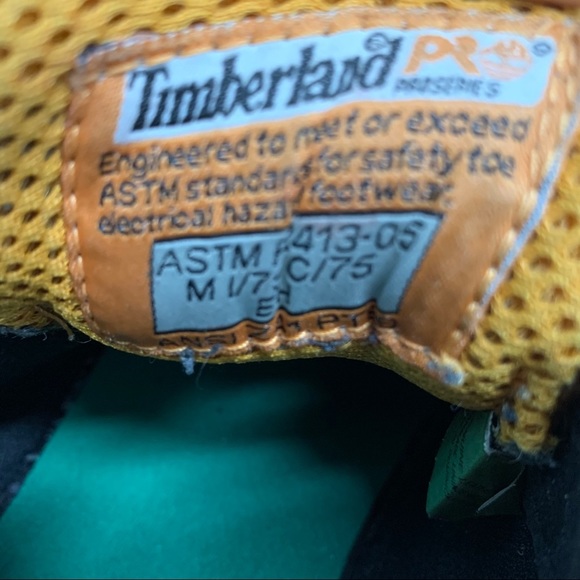 Timberland Pro Series Work Boots 9 ASTM F2413-05 - Picture 7 of 8